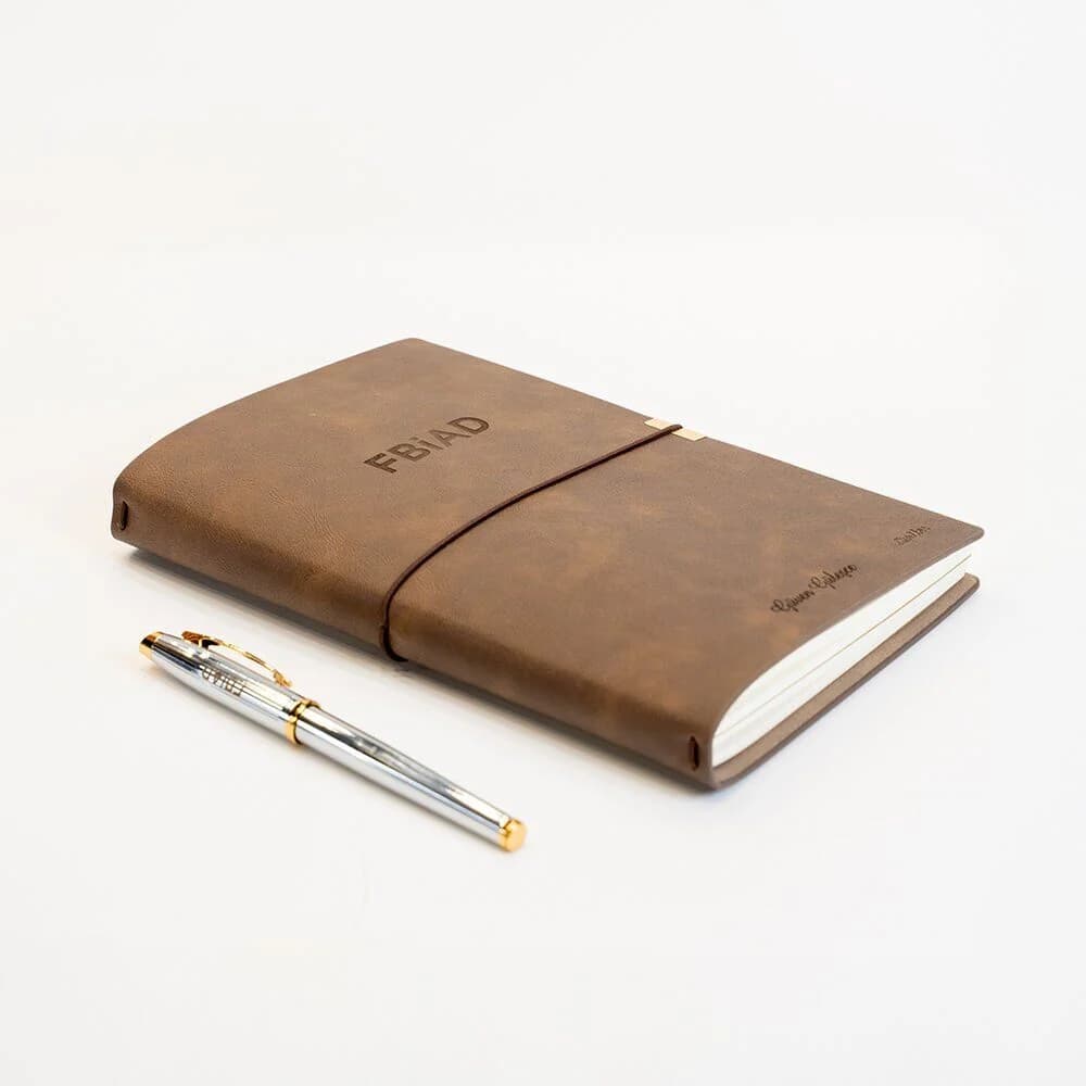 Premium Defter & Gold Roller Kalem Set - Görsel 2